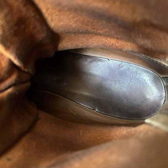 Red Wing Irish Setter Vintage Moc Toe Work Boots Mens 15 B - Picture 5 of 12